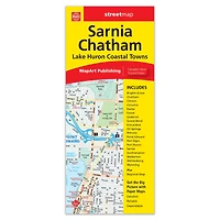Sarnia Chatham Folded Map