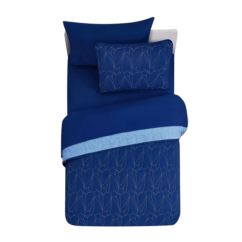 Mainstays Kids Reversible Quilt in a Bag