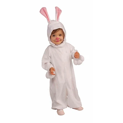 Costume de Petit Lapin Blanc de Rubies pour Enfants, Taille Unisexe Moyenne