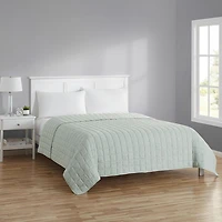 Mainstays Crinkle Quilt, Double/Queen, Reversible