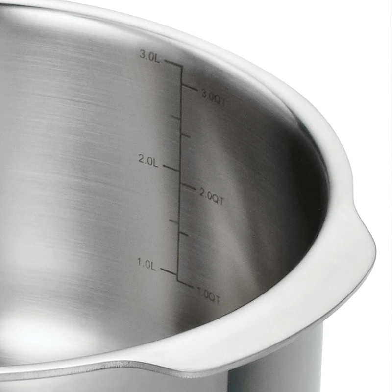 Tramontina Utsava Tri-Ply Clad Stainless Steel Covered Tope Patila