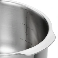 Tramontina Utsava Tri-Ply Clad Stainless Steel Covered Tope Patila