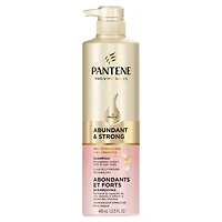 Pantene Abundant & Strong Shampoo with Pro-Vitamin B5 Complex and Niacinamide