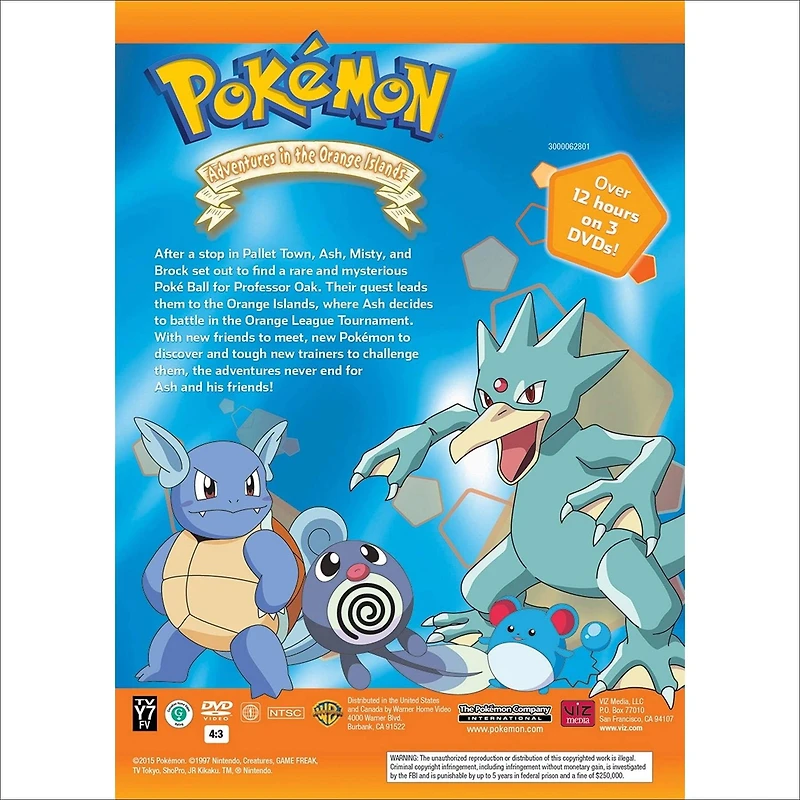 Pokemon: Adventures In The Orange Islands - The Complete Collection
