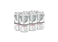 Budweiser Zero bière sans alcool 6x355ml Cannettes Bière sans alcool entièrement brassée à 0,0%