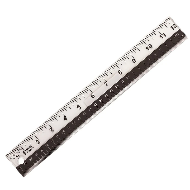 Règle à gros chiffres Pen+Gear Unités métriques et impériales