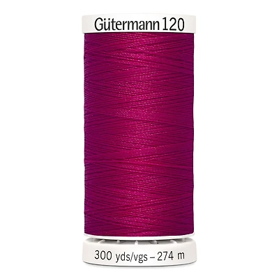 Gutermann 120 100% Polyester All Purpose Thread, 274 m / 300 yds