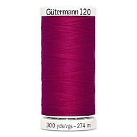 Gutermann 120 100% Polyester All Purpose Thread, 274 m / 300 yds