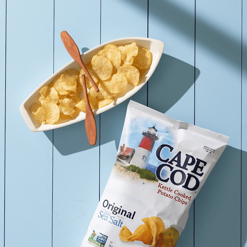 Croustilles cuites en marmite Originales de Cape Cod 220 GR