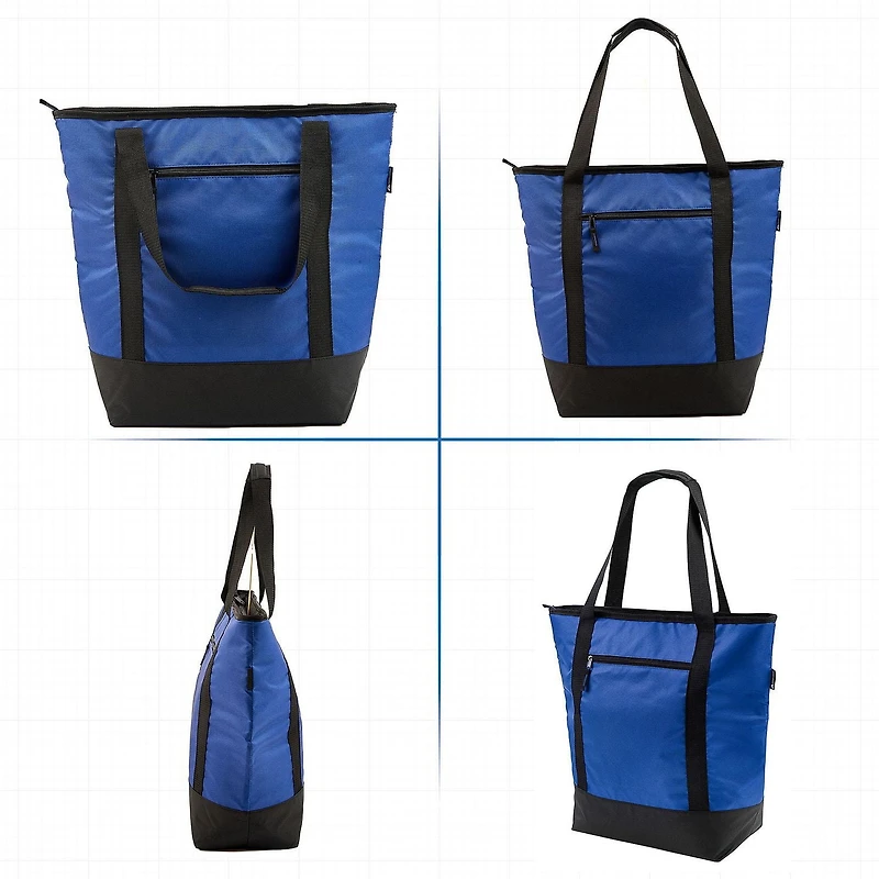 Sac isotherme Ozark Trail, couleur bleue, capacité de 50 canettes, idéal pour l'école, le travail, le camping ou les pique-niques. Sac isotherme pour 50 canettes