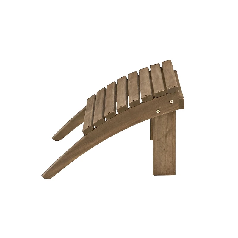 Repose-Pieds Extérieur Adirondack En Teck