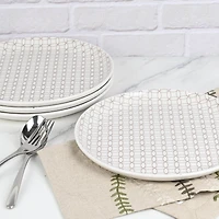 4 assiettes à dîner assiettes à dîner