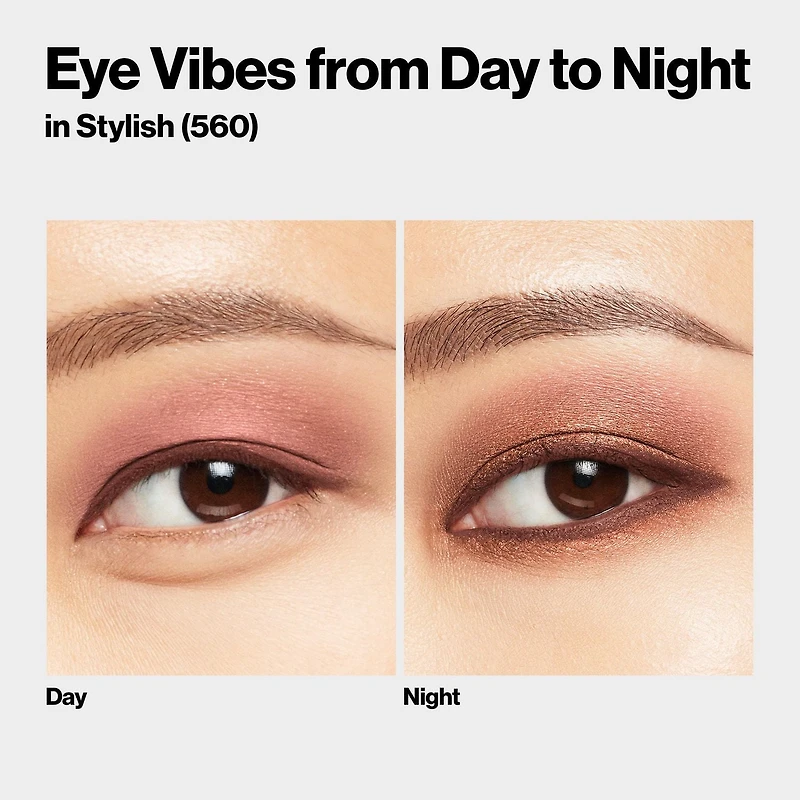 Revlon ColorStay Day to Night™ Long Lasting Matte and Shimmer Eyeshadow Quad, 24HR Wear, 0.16 oz