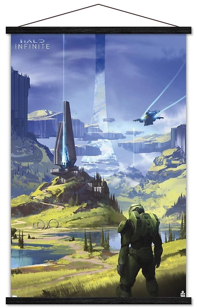 Halo Infinite - Master Chief Valley Wall Poster