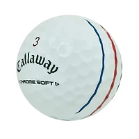 Mulligan - 36 balles de golf récupérées Callaway Chrome Soft 2024 Triple Track 5A Mint