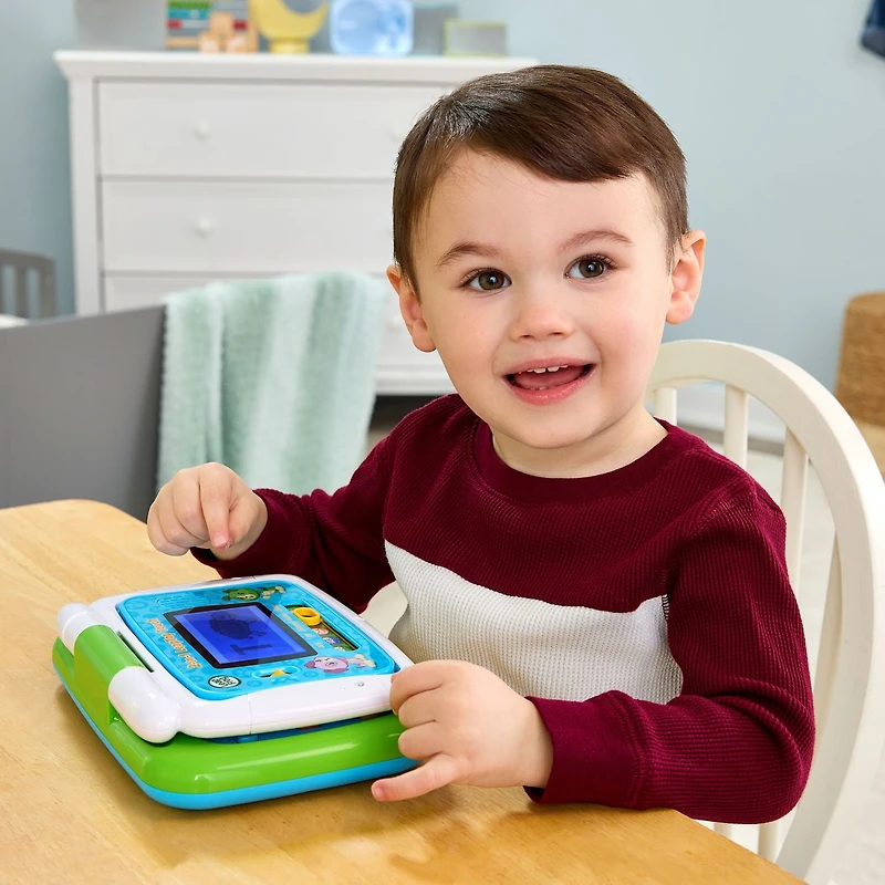 LeapFrog Ordi-tablette P'tit Genius Touch - Version anglaise 2+ Ans