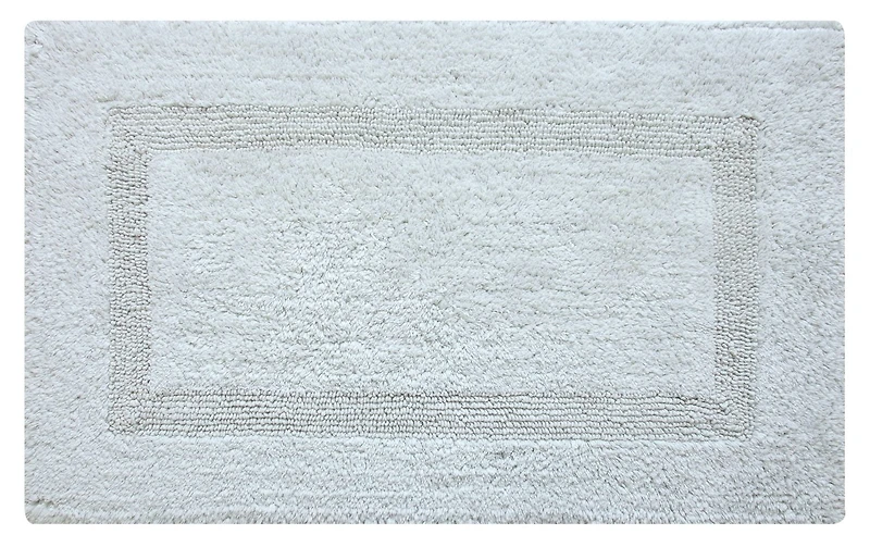 Fabstyles Basix Soft & Absorbent Reversible Cotton Bath Rug