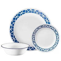 Corelle® Cobalt Circles Dinnerware Set 12pc