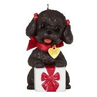 Hallmark Keepsake Christmas Ornament (Puppy Love Poodle 2024)