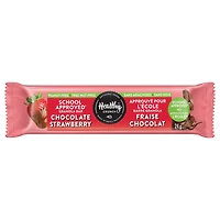 Barre granola Healthy Crunch Chocolat fraise School approuvée® (sans allergènes, sans gluten, végétalien, sans produits laitiers, sans noix, sans arachides) Barres granola au chocolat et aux fraises (120 g)