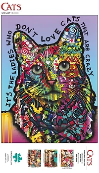 Buffalo Games - Cats - Cat Lady - 750 Piece Jigsaw Puzzle