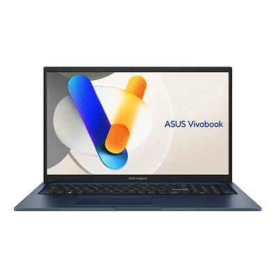 ASUS Vivobook 17 Laptop, 17.3” FHD Display, Intel Core 5-120U CPU, Intel Graphics, 16 GB RAM, 512 GB SSD, Fingerprint, Windows 11 Home, Quiet Blue, X1704VAP-DS51-CA