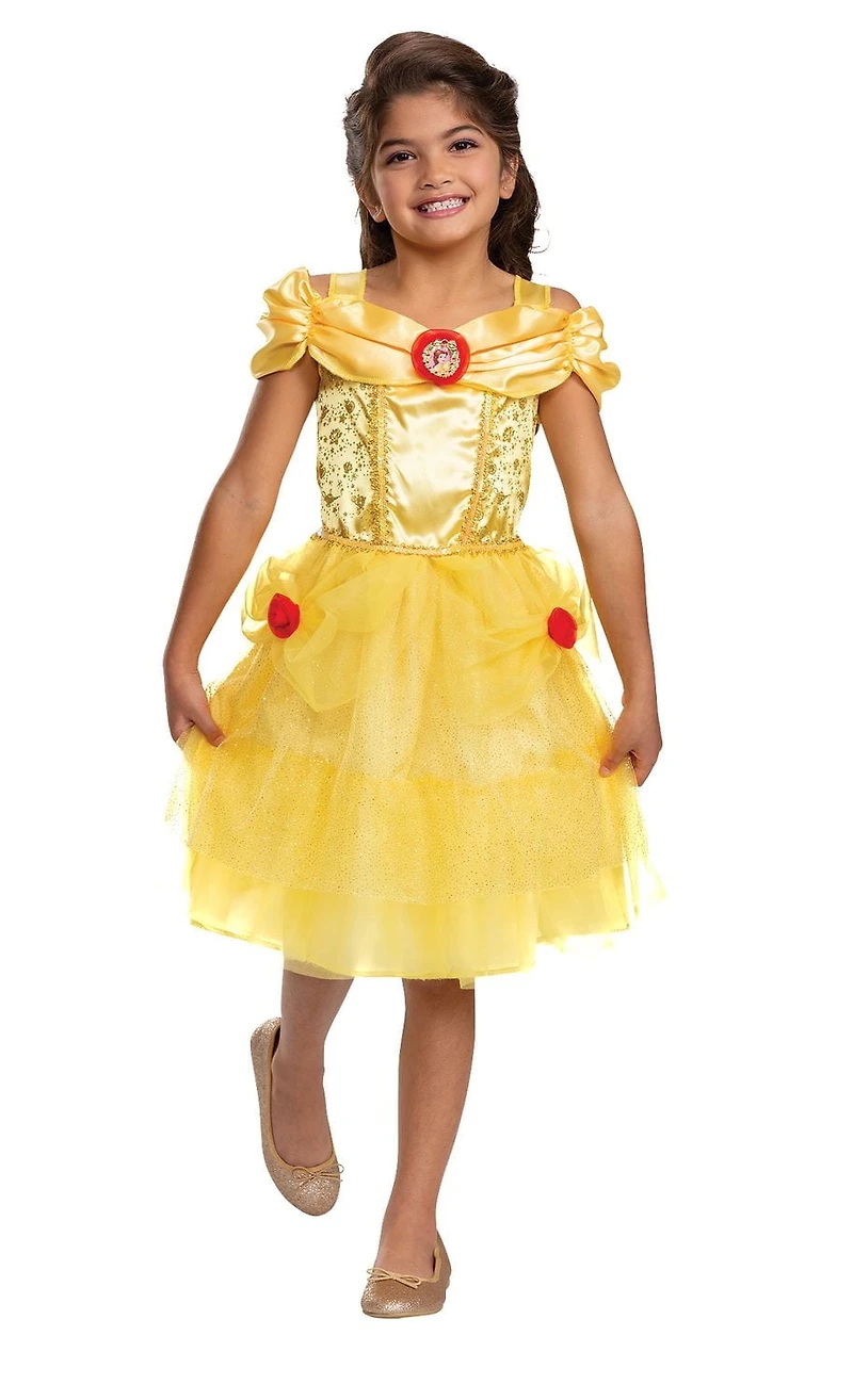 Déguise Disney Princesse Belle Girls Costume Taille Petit