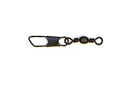 BLACK SNAP SWIVELS - FRENCH