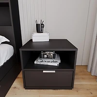 Nexera Hunter Table de chevet avec 1 tiroir