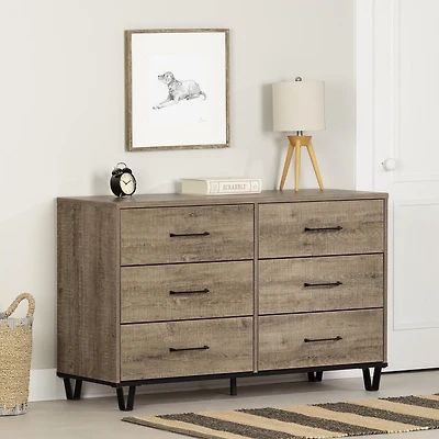 Arlen 6-Drawer Dresser