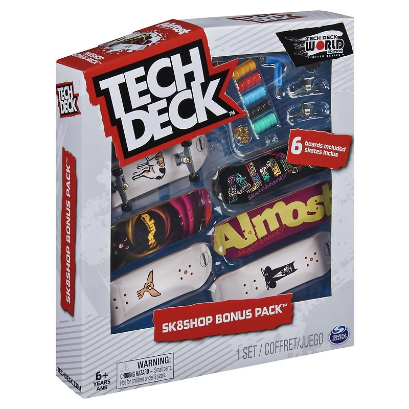 Tech Deck, Pack Bonus Sk8shop, Presque