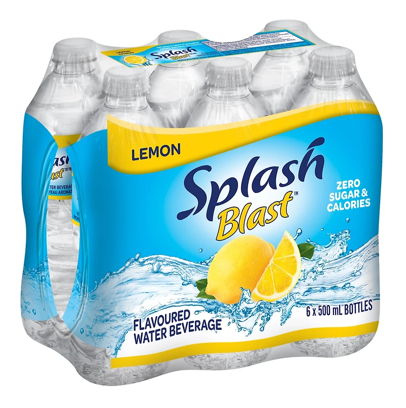 Splash Blast  6x500ml Saveur de citron