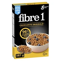 Fibre Un, Croquante Originale, Céréales pour le Petit-Déjeuner Riches en Fibres et en Grains Entiers , 587 g