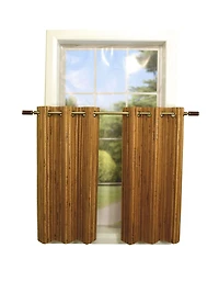 Versailles Brise-Brise en Bois de Bambou à Oeillets 48po x 36po