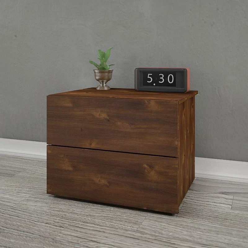 Table de nuit Nocce de Nexera en truffe