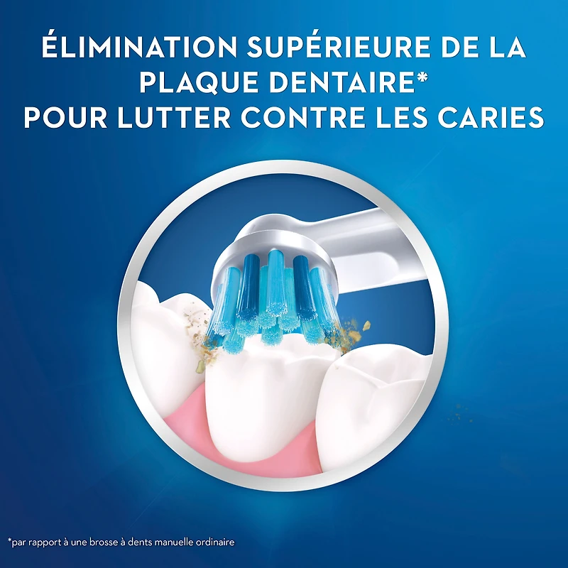 Brosse à dents électrique pour enfants Oral-B, mettant en vedette les personnages de La Reine des neiges 2 de Disney, enfants de 3 ans et plus 1 unité