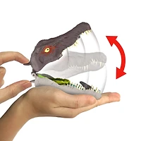 Jurassic World Rebirth Micro Adventure Playset Spinosaurus Head, Interactive Features & Figures
