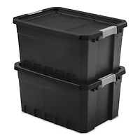 Sterilite 72L Modular Stackers - Black