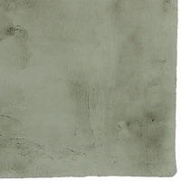 Maven Faux Rabbit Pale Green 3 ft. x 5 ft. Accent Rug