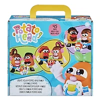 Potato Head, La famille Patate, 45 pièces pour créer et personnaliser des personnages de la famille Patate, jouet pour enfants, dès 2 ans