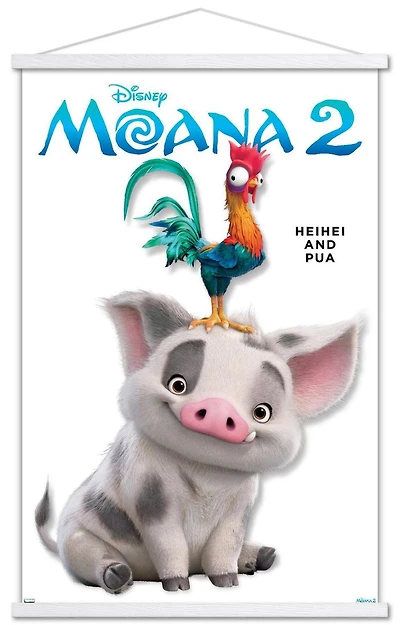 Disney Moana 2 - Série de longs métrages Heihei et Pua