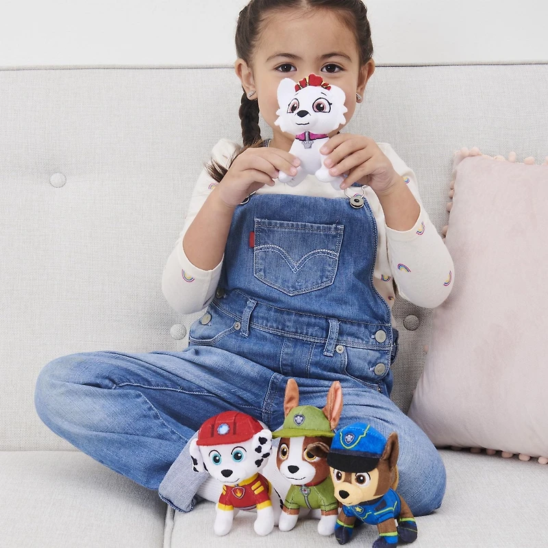 PAW Patrol, Mini peluche Stella de 12,7 cm, pour les enfants à partir de 3 ans