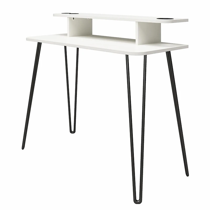 Coiffeuse Kimberly d’Ameriwood Home, blanche