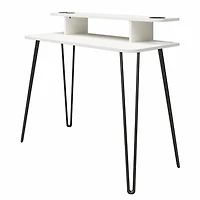 Coiffeuse Kimberly d’Ameriwood Home, blanche