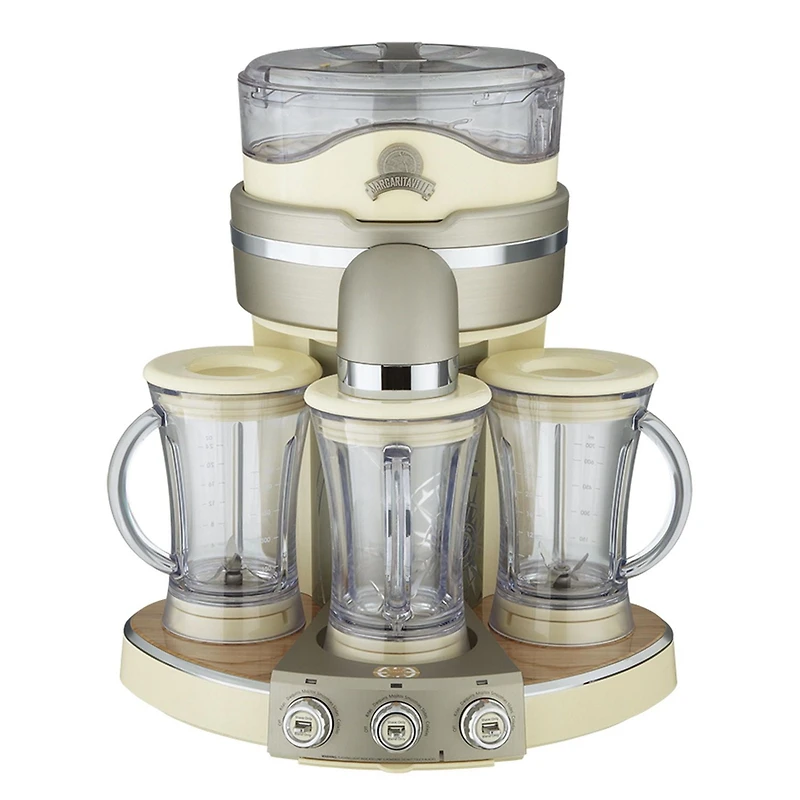 Margaritaville Tahiti Frozen Concoction Maker, Party-Sized Smoothie & Frozen Drink Blender with 3 Blending Jars