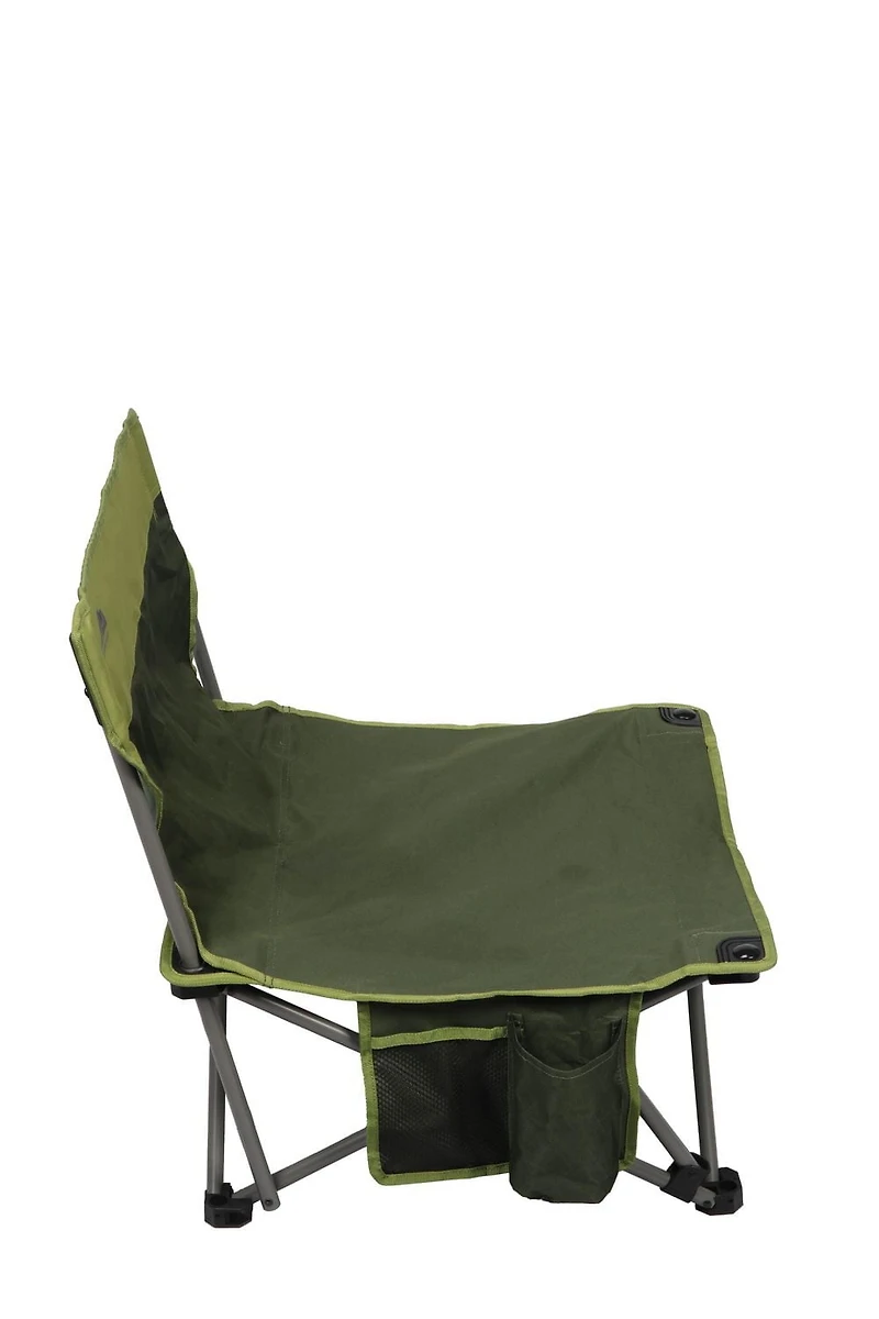 Ozark Trail Low Profile Event Chair, Adult, Green, Low Event Chair