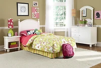 Tapis Shaggy Pastel blanc de 8 pi. x 10 pi.