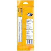 JUICY FRUIT, Fruit Flavoured Chewing Gum, 18 Pieces, 3 Packs, 3 Packs, 18Pellets