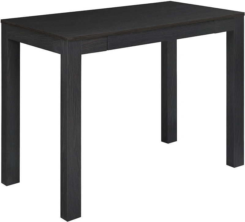 Parsons Computer Desk with Drawer, Espresso