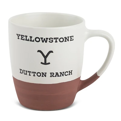 Yellowstone 16 fl oz Dutton Ranch Stoneware Coffee Mug
